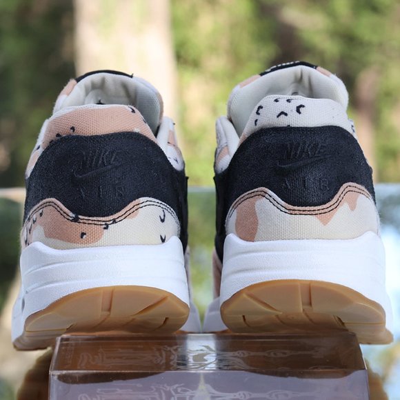Nike Air Max 1 Premium Beach Camo Custom - Picture 10 of 14